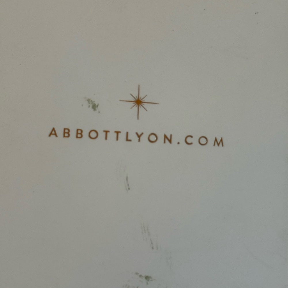 Abbott Lyon NIB initial necklace Pink “C” - Picture 3 of 3